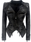 Veste Gothique <br /> Style Motard - L'Antre Gothique