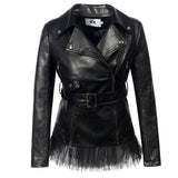Veste Gothique <br /> à Dentelle (Simili Cuir) - L'Antre Gothique