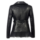 Veste Gothique <br /> à Dentelle (Simili Cuir) - L'Antre Gothique