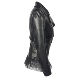 Veste Gothique <br /> à Dentelle (Simili Cuir) - L'Antre Gothique