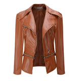 Veste Gothique <br /> à Fermetures à Glissière (Simili Cuir) - L'Antre Gothique