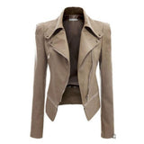Veste Gothique <br /> à Fermetures à Glissière (Simili Cuir) - L'Antre Gothique