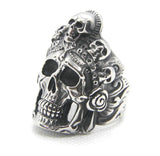 Bague gothique de Satan Muerte