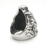 Bague Gothique <br /> Satan Muerte