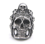 Bague Gothique <br /> Satan Muerte