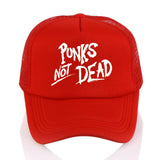 Casquette Gothique <br /> Punks Not Dead