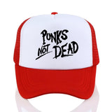 Casquette Gothique <br /> Punks Not Dead