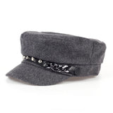 Gothic Cap<br> Rivet and Chain