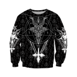 Gothic-Pullover<br> Satanisches Tattoo