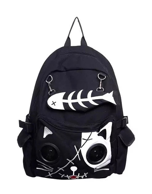 Emo Cat Backpack