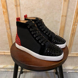 Gothic Sneakers<br> Red and black