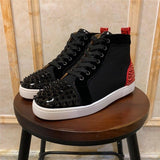 Gothic Sneakers<br> Red and black