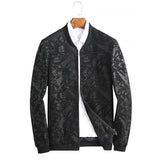 Veste Gothique Cuir Florale