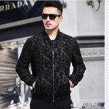 Veste Gothique <br /> Cuir Florale