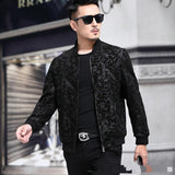 Veste Gothique <br /> Cuir Florale