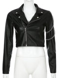 Gothic Jacket<br> Chained Motorcycle
