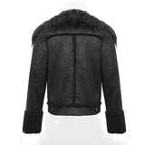 Vestes gothiques <br /> Col en Fourrure