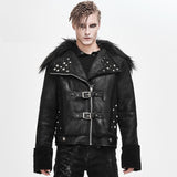 Vestes gothiques <br /> Col en Fourrure