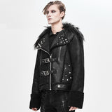 Vestes gothiques <br /> Col en Fourrure