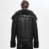 Vestes gothiques <br /> Col en Fourrure