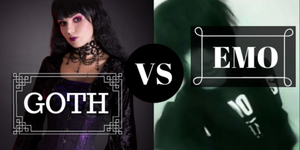 Emo vs Goth - 10 façons de faire la différence