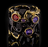 Bague Gothique Arbre Enchanté - antre gothique