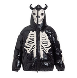 Doudoune Gothique Squelette « Bone Demon »