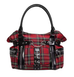 Sac Fourre-tout Gothique Punk à Carreaux - L'Antre Gothique