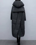 Doudoune Gothique "Umbra Mortis" – Longue & Oversize
