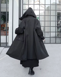 Trench Gothique Oversize à Capuche « Shadowlord »