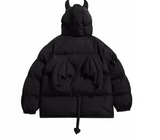 Doudoune Gothique Cornes, Ailes & Queue « Dark Devil »