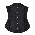 Corset Gothique Floral avec Armatures - Antre Gothique