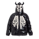Doudoune Gothique Squelette « Bone Demon » - antre gothique