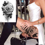 Tatouage Gothique Fleur de Rose