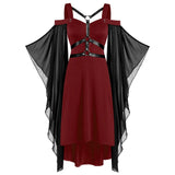 Batwing Sleeve Gothic Dress