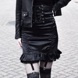 Gothic Pencil Punk Skirt