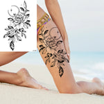 Tatouage Gothique Fleur de Rose