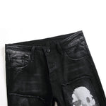 Gothic-Jeans-Bikerhose