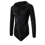 Sweat Gothique à Capuche Asymétrique