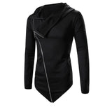 Sweat Gothique à Capuche Asymétrique