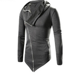 Sweat Gothique à Capuche Asymétrique