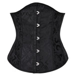 Corset Gothique Floral avec Armatures