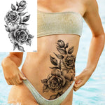 Tatouage Gothique Fleur de Rose