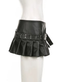 Mini Gothic Trapeze Skirt 