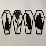 Lot de 4 Décorations Murales Gothiques - Antre Gothique