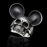 Gothic Mickey Mouse Ring 
