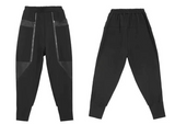 Pantalon Gothique Noir à Zips Avant – Style Alternative Urbain - antre gothique
