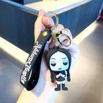 Porte-Clés Gothique Figurine Addams Morticia - Antre Gothique