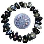Runes Gothique en Pierre Noire - Antre Gothique