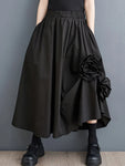 Gothic Vintage Floral Skirt